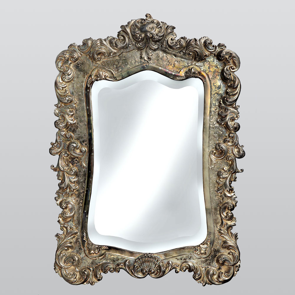 Зеркало настенное (настольное) в стиле рококо