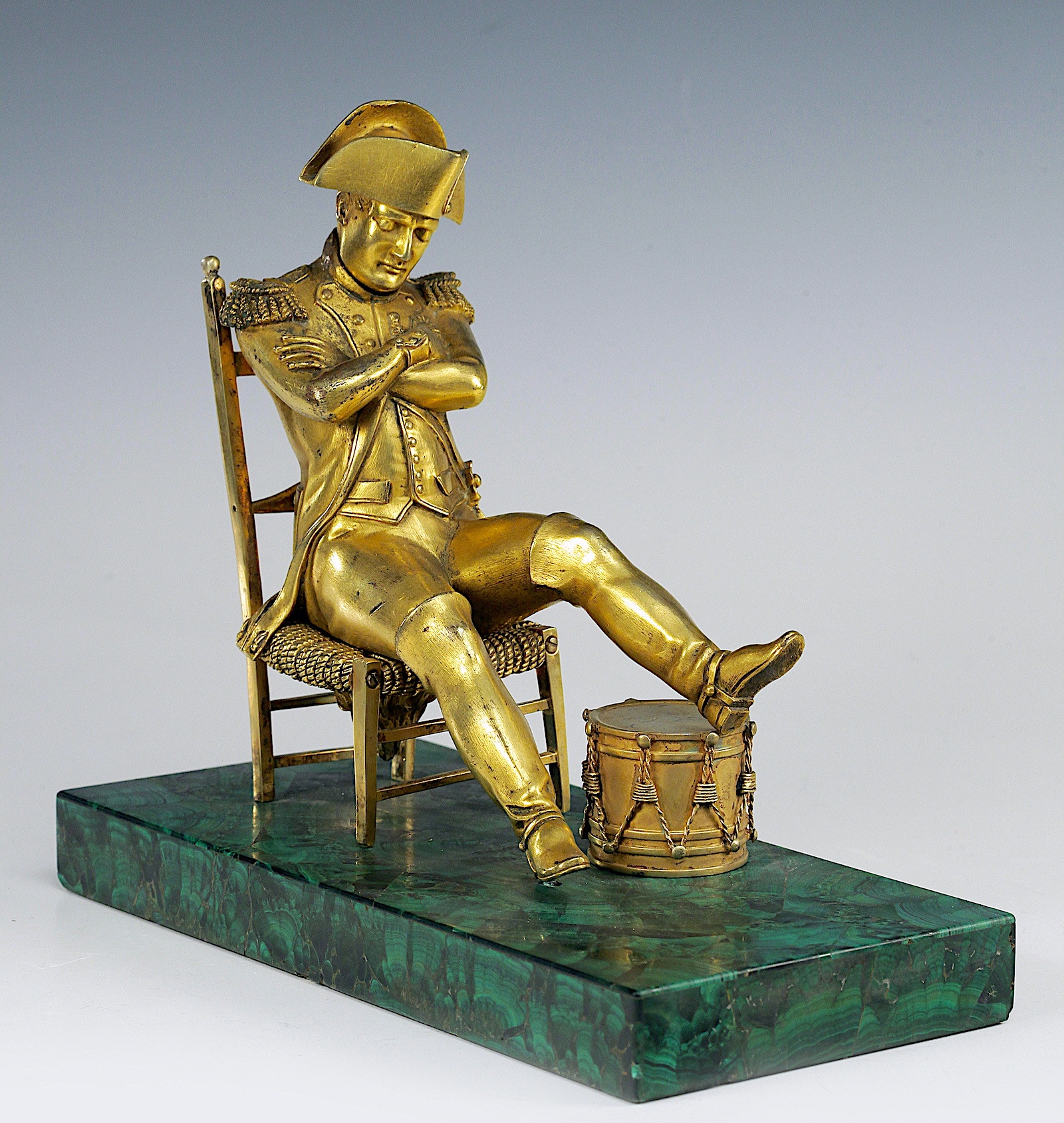 Кабинетная скульптурная композиция «Наполеон на острове Святой Елены»